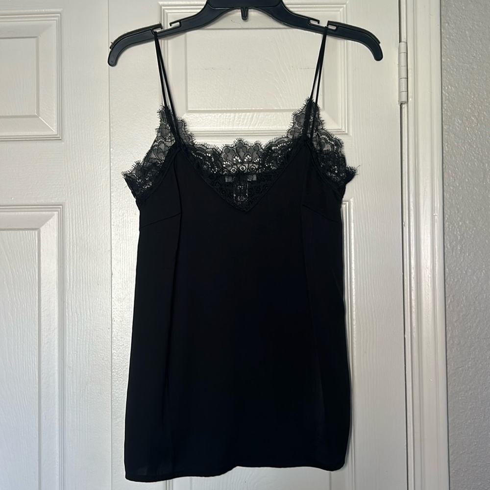 H&M Lace Trim Tank Top